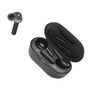 JBL Quantum TWS - Black - True wireless Noise Cancelling gaming earbuds - Detailshot 3